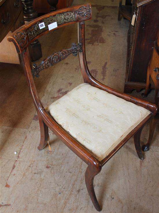 Regency dining chair